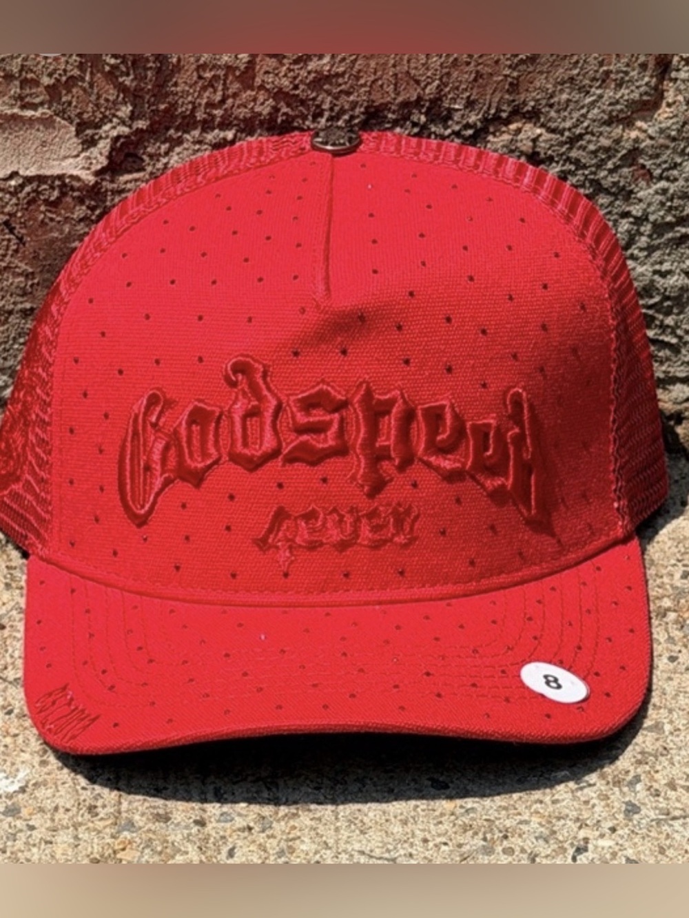 GODSPEED NEW YORK - GS FOREVER TRUCKER HAT VVS (Red)